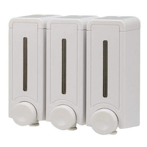 White Sd - 070 W-iii 300 Ml X3 Liquid Soap Dispenser