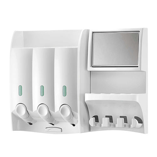 SD - 222 W Mirror 380 MLx3 Liquid Soap Dispenser