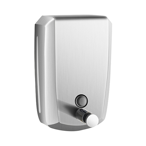 Stainless Steel Soap Dispenser - Color: Silver