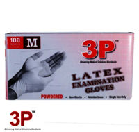 Lightly Powdered Latex Examination Gloves