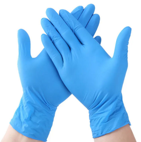 Blue Vinyl Gloves