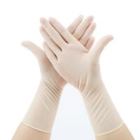 Natural Color Sterile Latex Surgical Gloves