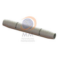 Aluminium Midspan Compression Joint - Various Sizes | High-quality, Silver Finish, Ideal For Industrial Use