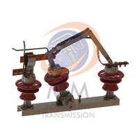 11 KV Porcelain Type AB Switch - Metal, Various Sizes, Black Finish | Condition New, Industrial Usage
