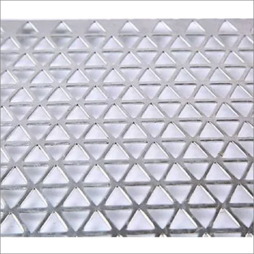 Stainless Steel Triangle Hole Ss Perforated Sheet