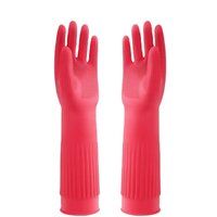 Rubber Flock Lining Household Hand Gloves