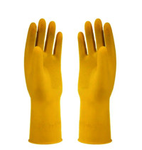 Rubber Flock Lining Household Hand Gloves