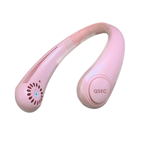 Neck fan rechargeable Pink