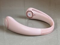 Neck fan rechargeable Pink