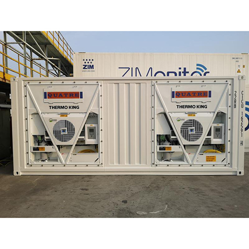 2 Machine 1W+1S Both Side Door Reefer Container