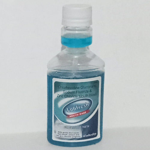 Liquid Chlorhexidine Gluconate Sodium Fluoride And Zinc Chloride Mouth Wash