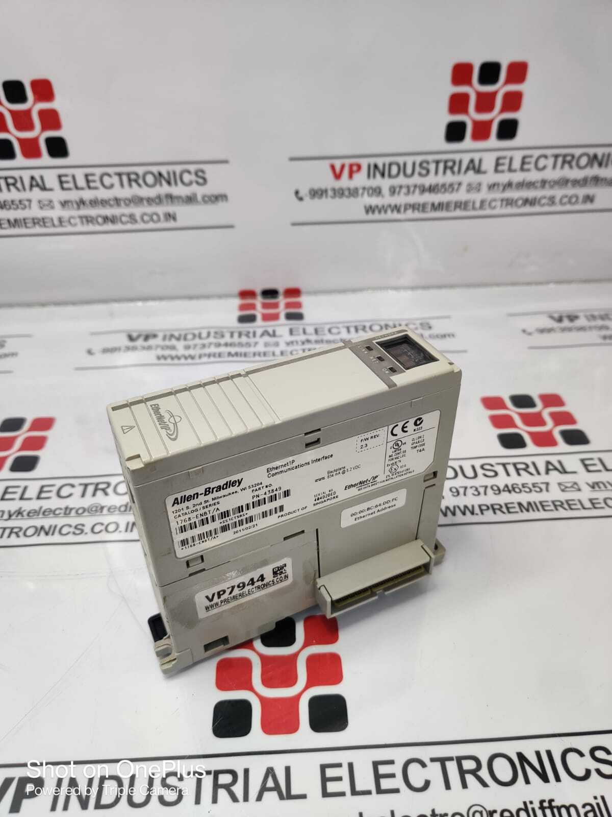 ALLEN BRADLEY COMMUNICATION MODULE 1768-ENBIT