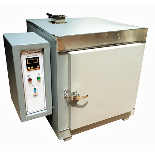 High Temperature Oven - Stainless Steel, 355 x 355 x 355 mm, 45 Liter Capacity, Semi-Automatic with Valves, Ideal for Industrial Applications
