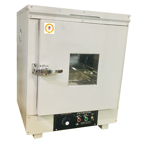 MKSI-110 Laboratory Bacteriological Incubator - 28 Liter Capacity Stainless Steel Semi-Automatic Operation Compact 300x300x300 mm Design Temperature Control Valves