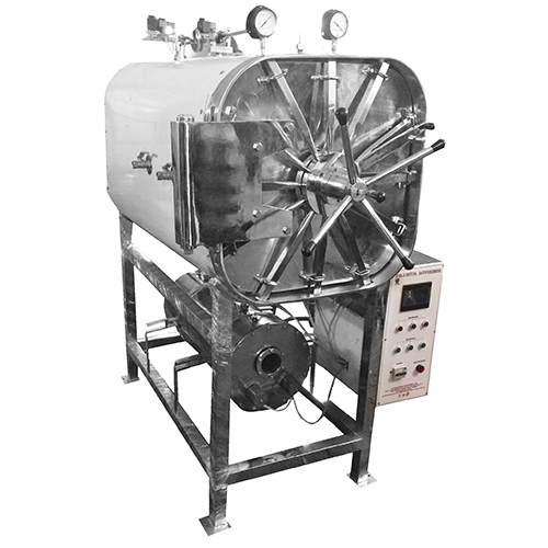 Mksi-140 Steam Sterilizer Rectangular Autoclave - Color: Silver