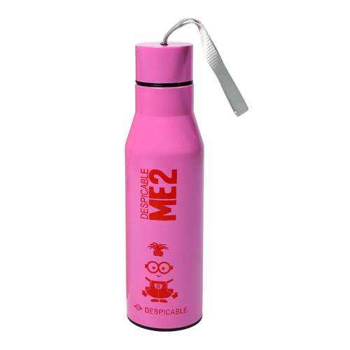 STAINLESS STEEL HOT and COLD WATER BOTTLE 100% LEAK PROOF BOTTLE OFFICE BOTTLE GYM BOTTLE HOME KITCHEN HIKING TREKING BOTTLE TRAVEL BOTTLEFRIDGE BOTTLE ( 450ML ) (7146)