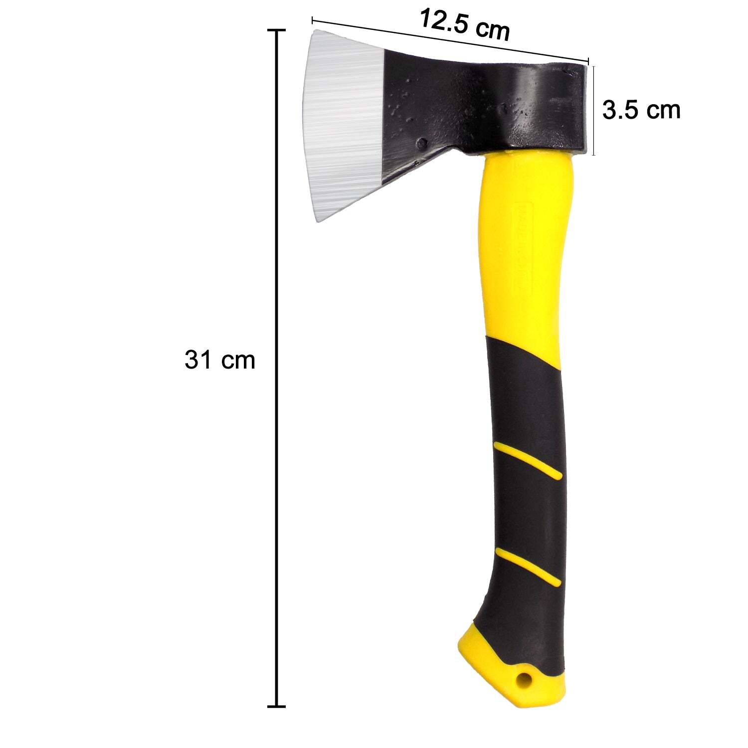 600G HATCHET AXE FIBERGLASS BODY RUBBERIZED HANDLE