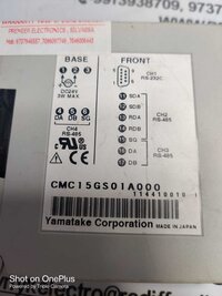 AZBIL COMMUNICATION CONTROLLER MODULE CMC15G