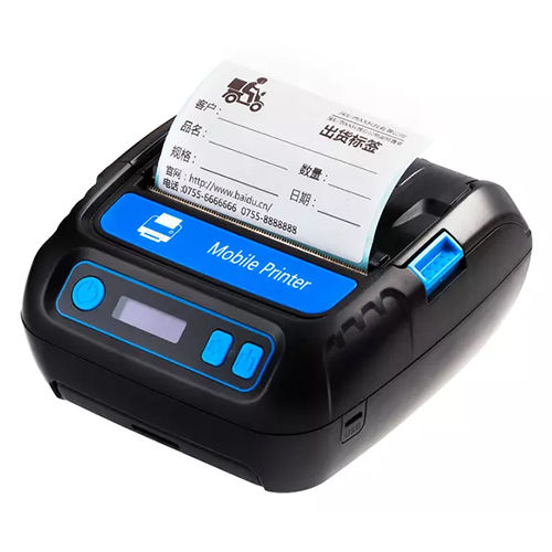 Label And Receipt Thermal Printer With 2600Mah Battery Size: Different Available