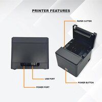 POS Desktop Thermal Printer With Auto Cutter