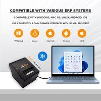 80mm POS Desktop Thermal Printer With Auto Cutter