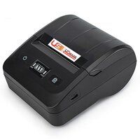 Portable Label And Receipt Printer With 2600mah Battery