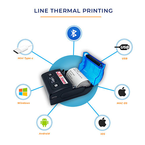 58mm Wireless Portable Thermal Receipt Printer