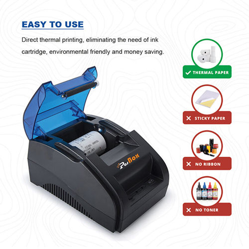 58mm Multiconnectivity Thermal Printer Without Battery