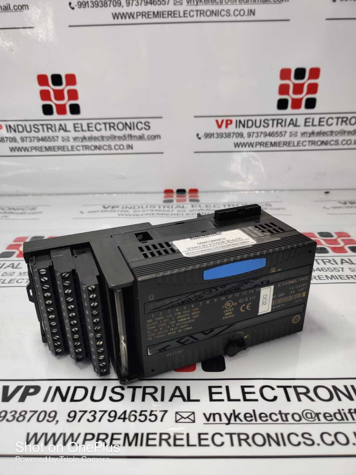 GE FANUC OUTPUT MODULE IC200MDL640G