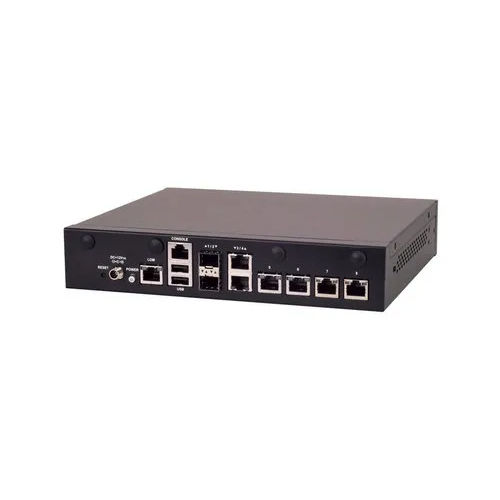 Black Tabletop Network Appliance