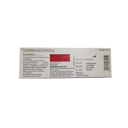 LOMOH 60mg Injection