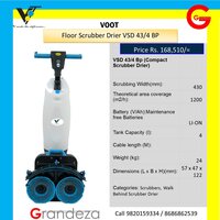 VOOT VSD 43/4 C BP Floor Scrubber Drier