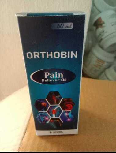 Orthobin Pain Reliever Oil 60 Ml - Storage Instructions: Store In A Cool Dry Place Away From Direct Sunlight. Keep Out Of Reach Of Children.