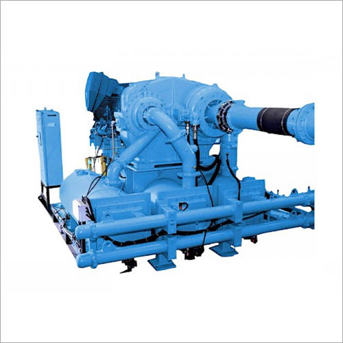 Blue Centrifugal Air Compressor