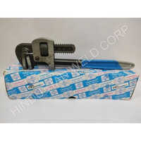 Taparia Pipe Wrench - Durable Tool, 8 Inch Size, Silver And Blue Color | Strong Jaw For Secure Grip, Precision Machined Teeth For Easy Adjustment