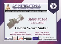 M006-F03/M 0.40/0.30 MM - Mayer and Cie Machine Sinker
