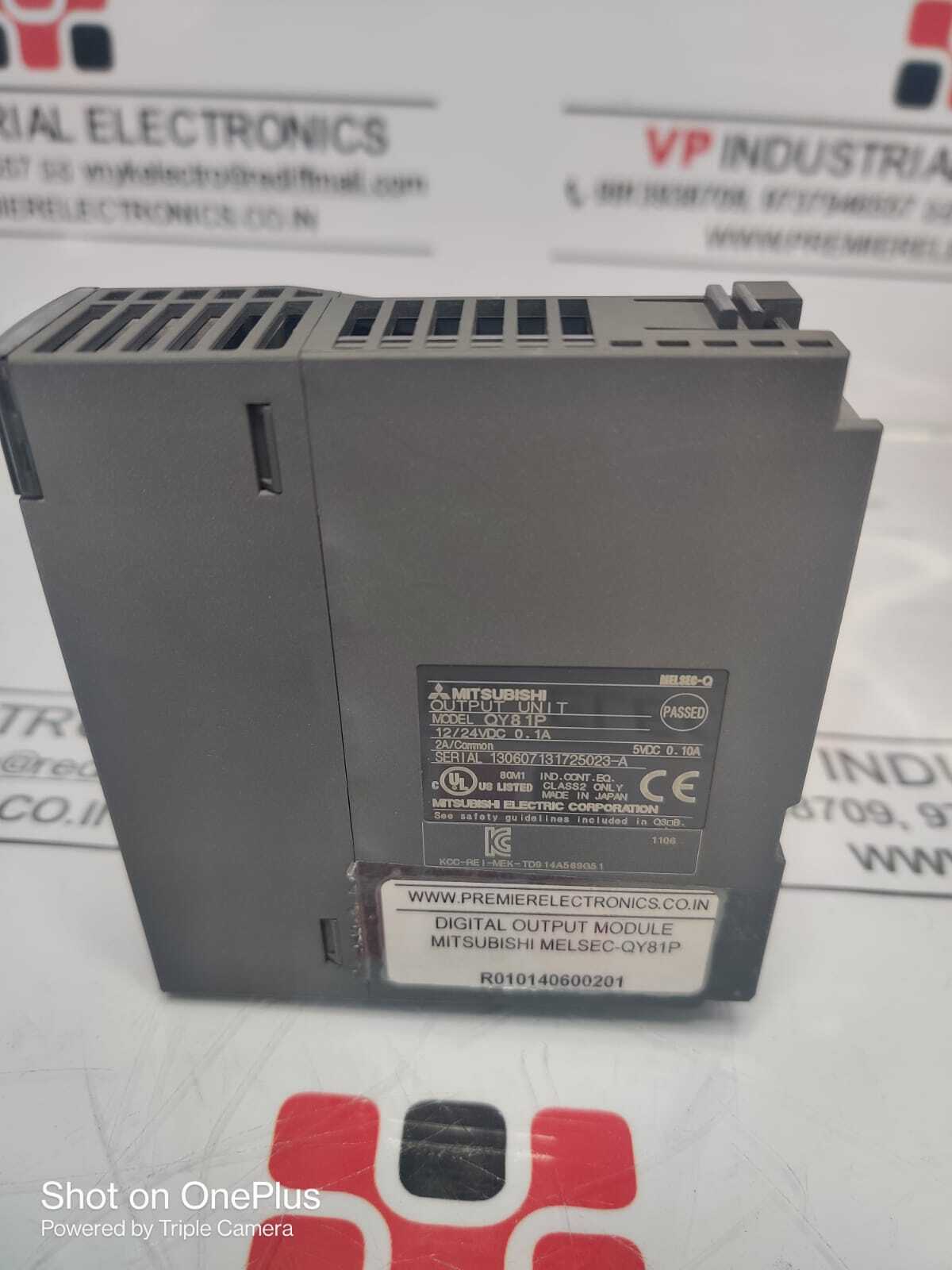 MITSUBISHI DIGITAL OUTPUT MODULE MELSEC-QY81P