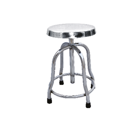 Stool 4Leg Complete SS