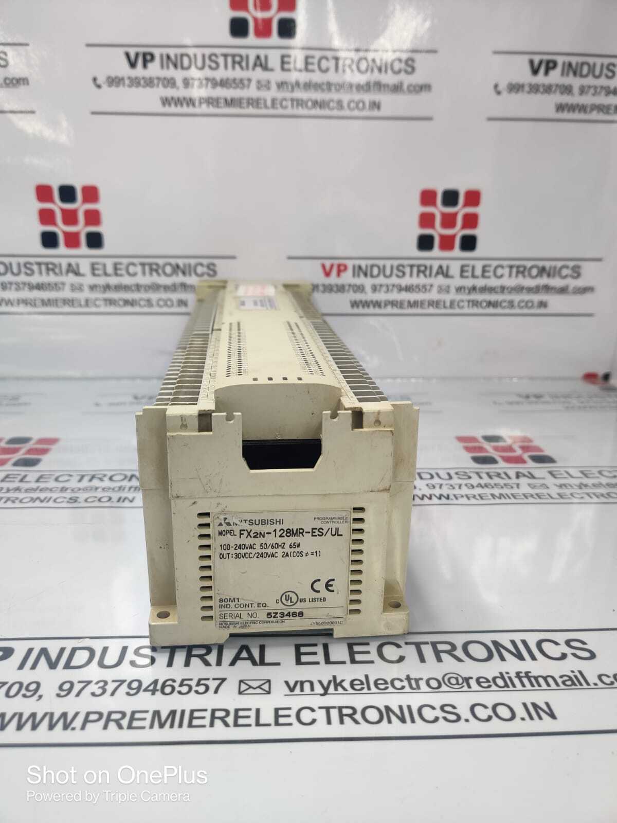 MITSUBISHI PLC MODULE FX2N-128MR-ES-UL