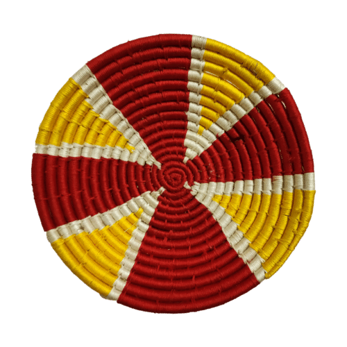 Yarn Thread Colors Sabai Grass Wall Decoration Plates