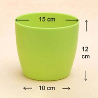 FLOWER POTS ROUND SHAPE FOR INDOOR/OUTDOOR GARDENING (1191)
