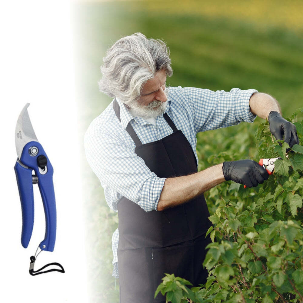 FLOWER CUTTER PROFESSIONAL PRUNING SHEARS EFFORT LESS GARDEN CLIPPER WITH SHARP BLADE (1526)
