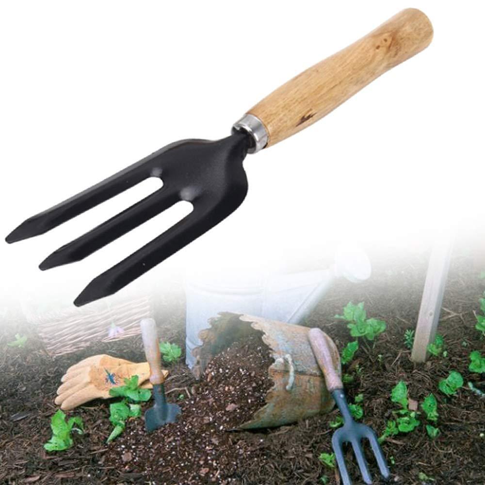 GARDENING TOOLS SEED HANDHELD SHOVEL RAKE SPADE TROWEL WITH PRUNING SHEAR (1571)