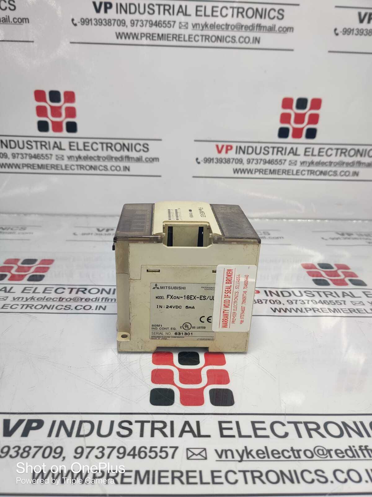 MITSUBISHI PLC MODULE FXON-16EX-ES-UL