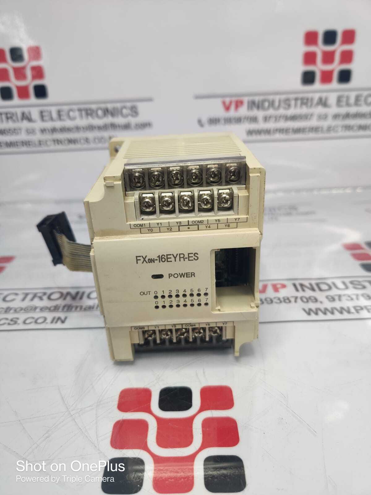 MITSUBISHI PLC MODULE FXON-16EYR-ES-UL