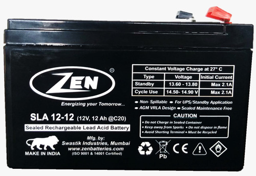 Zen SLA 12-12 Ups Batteries