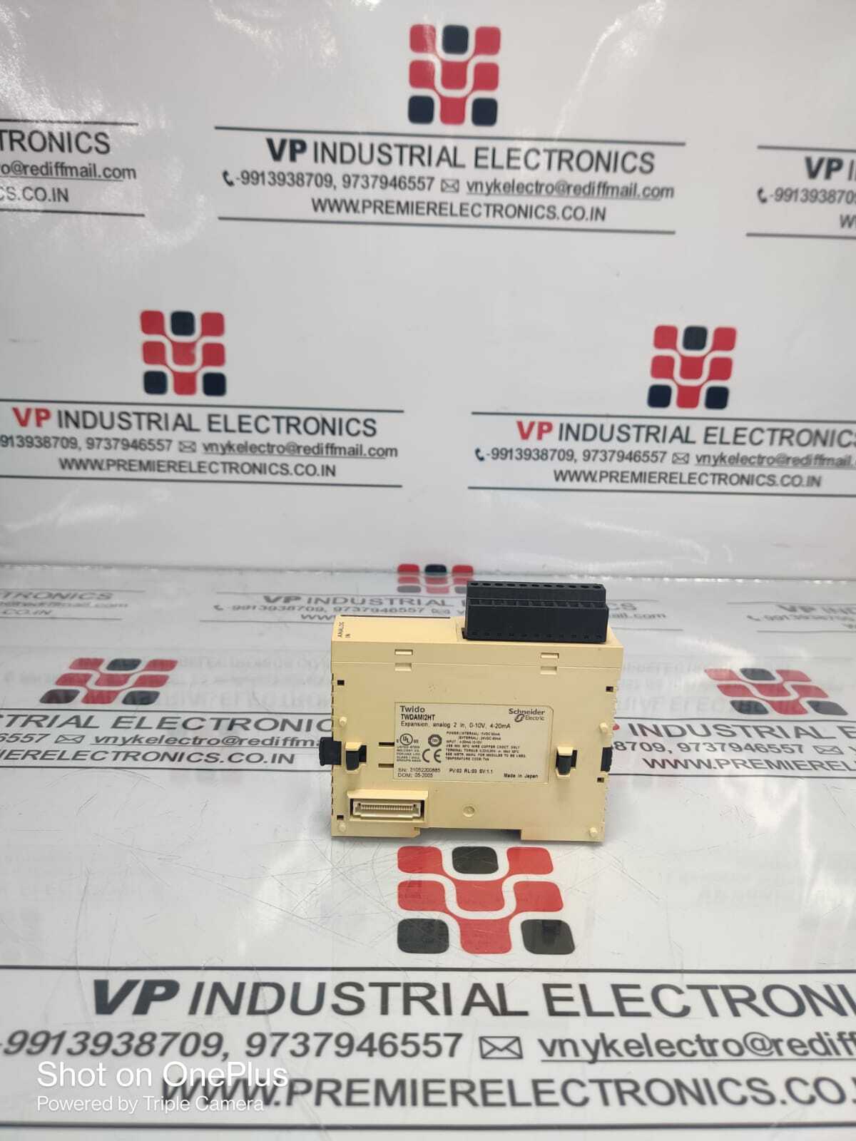 SCHNEIDER ANALOG INPUT MODULE TWDAM12HT