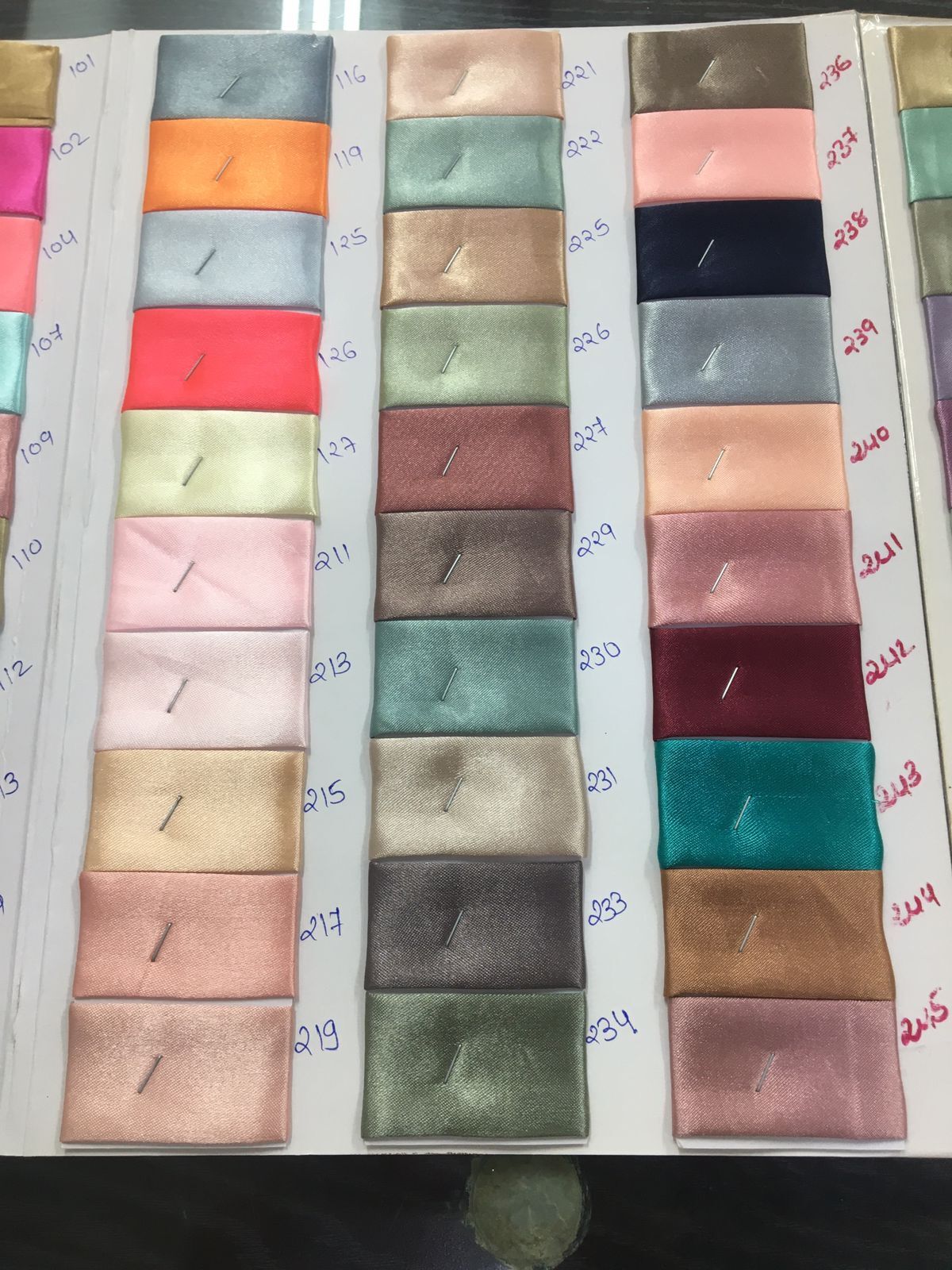 japan satin fabrics