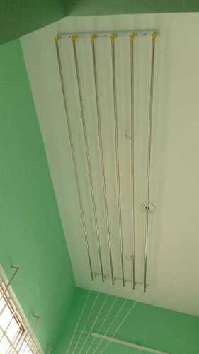 Ceiling mounted pulley type cloth drying hangers in Podavur trichy