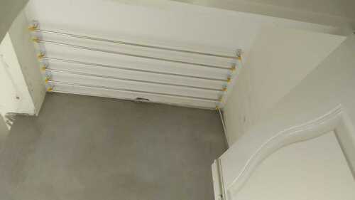 Ceiling mounted pulley type cloth drying hangers in Pallakadu Trichy